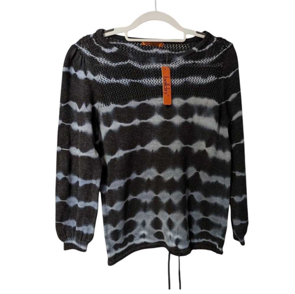 Belldini Tie Dye Drawstring Sweater Size Small